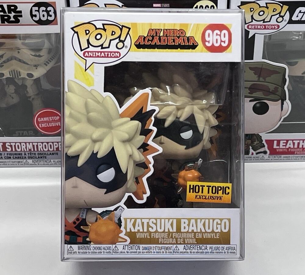 Funko Pop! Katsuki Bakugo #803 2020 Summer Convention With Pop Protector